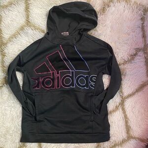 Adidas Hoodie with Colorful Logo